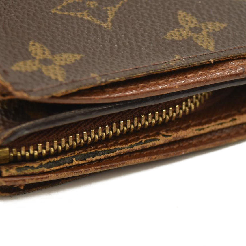 Louis Vuitton  Monogram Porte-Monnaie Billets Tresor Wallet RA0052