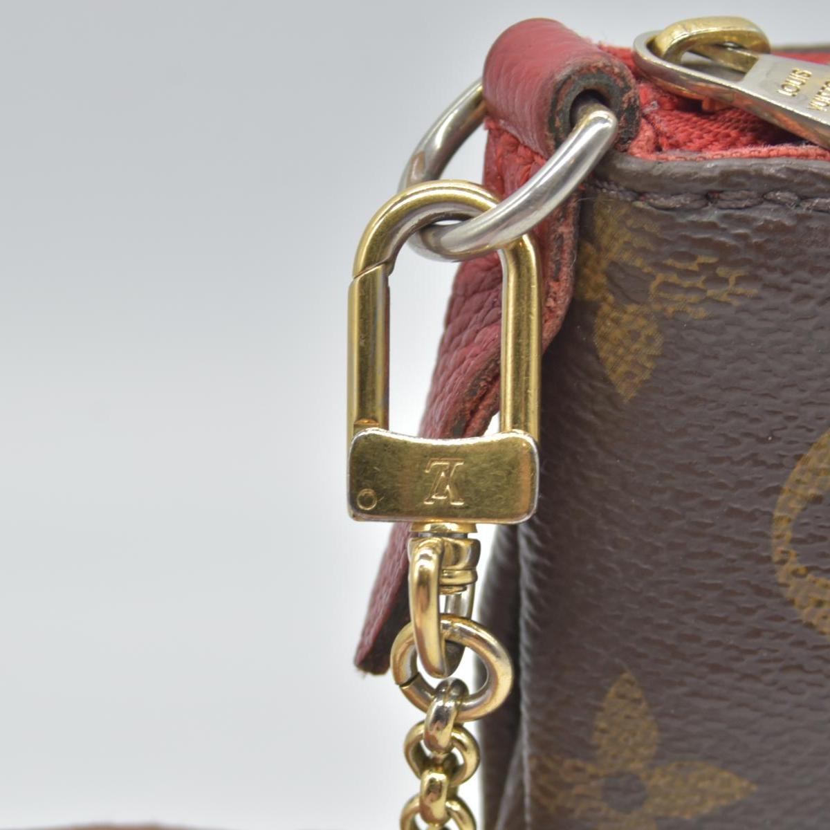 $1550 2016 Louis Vuitton Monogram Pallas Clutch Poppy GI0186
