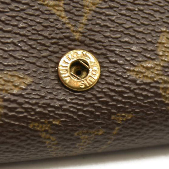 Louis Vuitton  Monogram Porte-Monnaie Billets Tresor Wallet RA0052