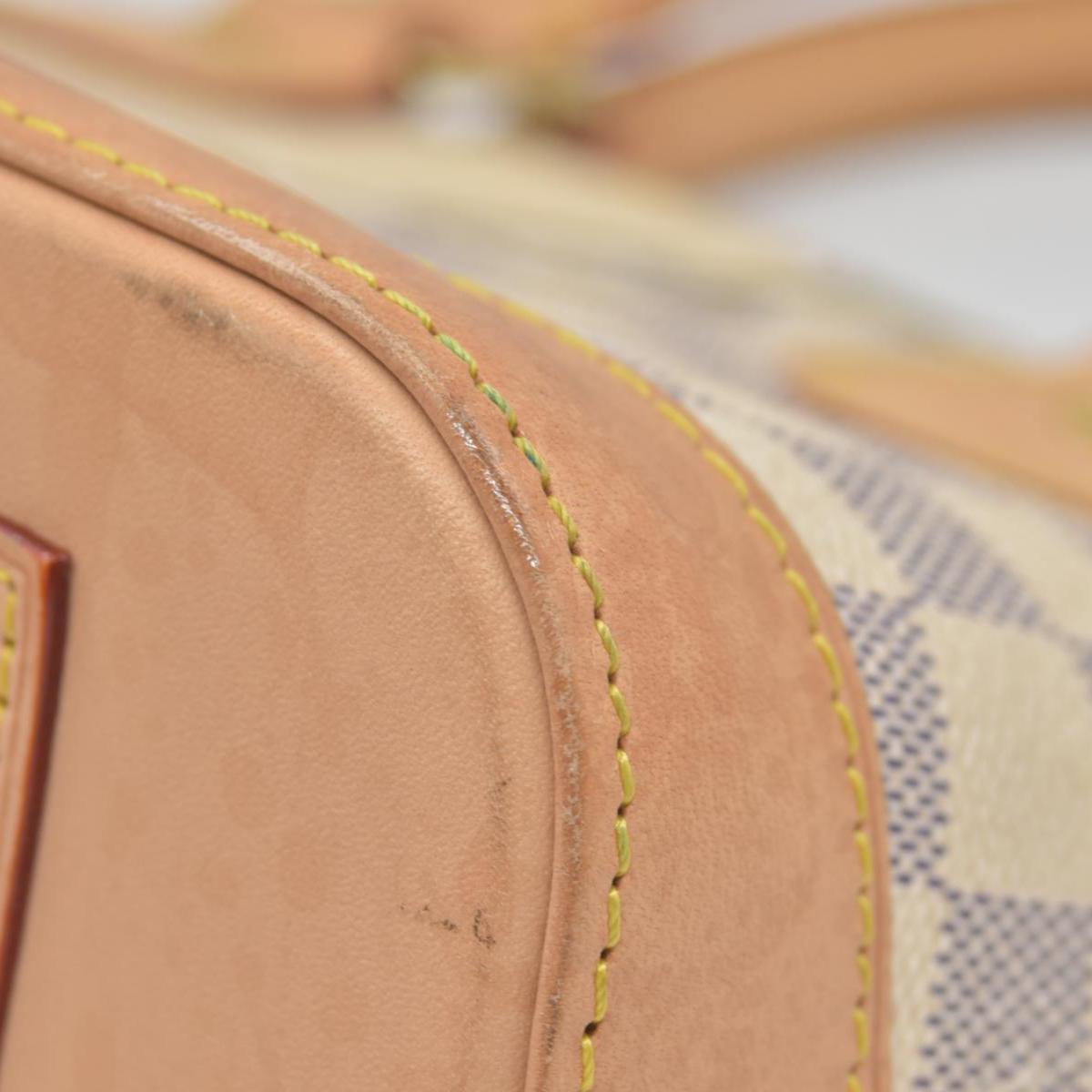 $1940 Louis Vuitton Damier Azur Nautical Alma BB