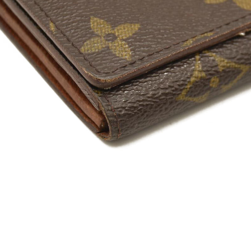 Louis Vuitton  Monogram Porte-Monnaie Billets Tresor Wallet MI1915