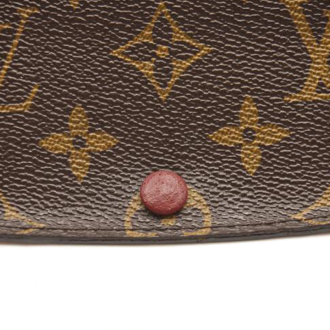 LOUIS VUITTON Monogram Emilie Wallet Fuchsia