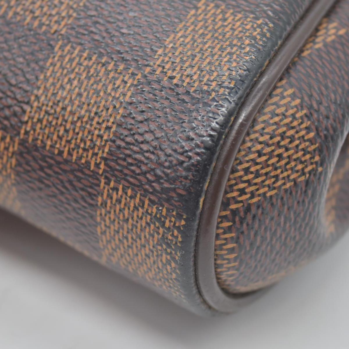 $1460 2013 Louis Vuitton Damier Ebene Eva Clutch AA1103