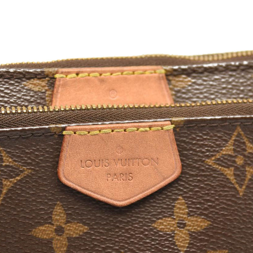 USED LOUIS VUITTON MONOGRAM MULTI POCHETTE ACCESSORIES ROSE CLAIR MB3260