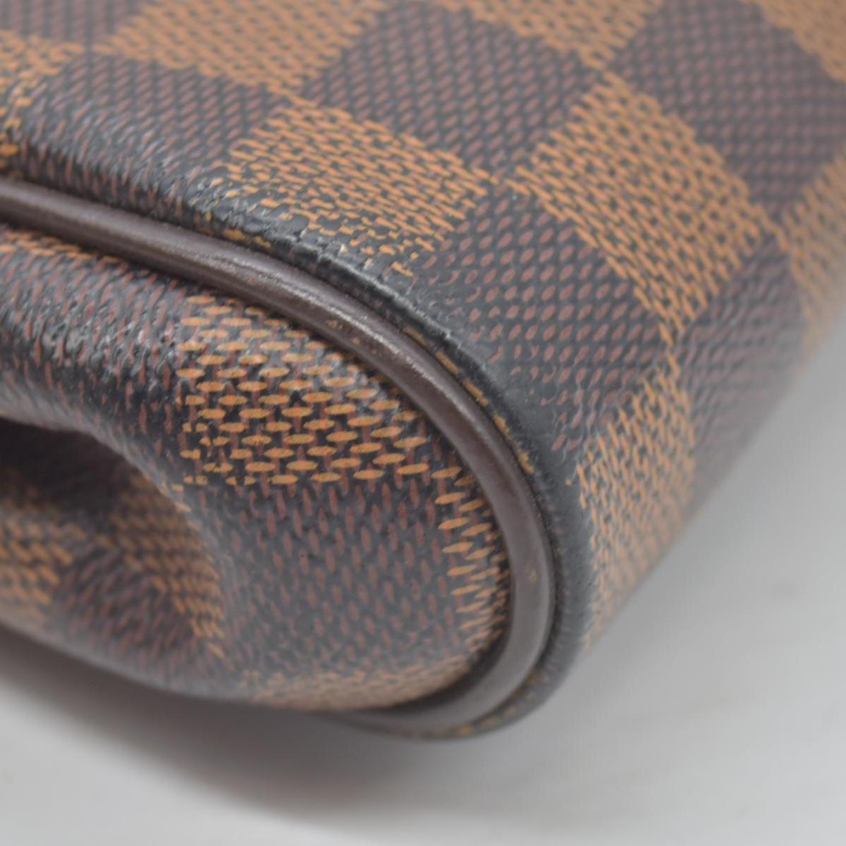 $1460 2013 Louis Vuitton Damier Ebene Eva Clutch AA1103