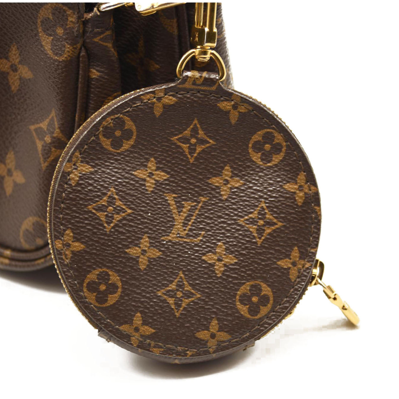 USED LOUIS VUITTON MONOGRAM MULTI POCHETTE ACCESSORIES ROSE CLAIR MB3260
