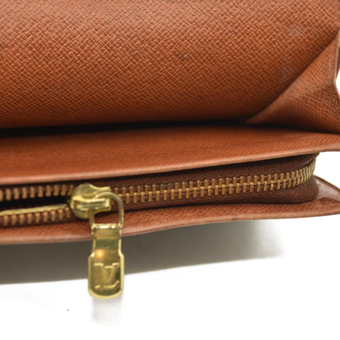 Louis Vuitton  Monogram Porte-Monnaie Billets Tresor Wallet MI1915