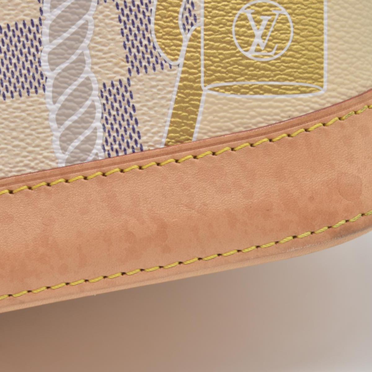 $1940 Louis Vuitton Damier Azur Nautical Alma BB