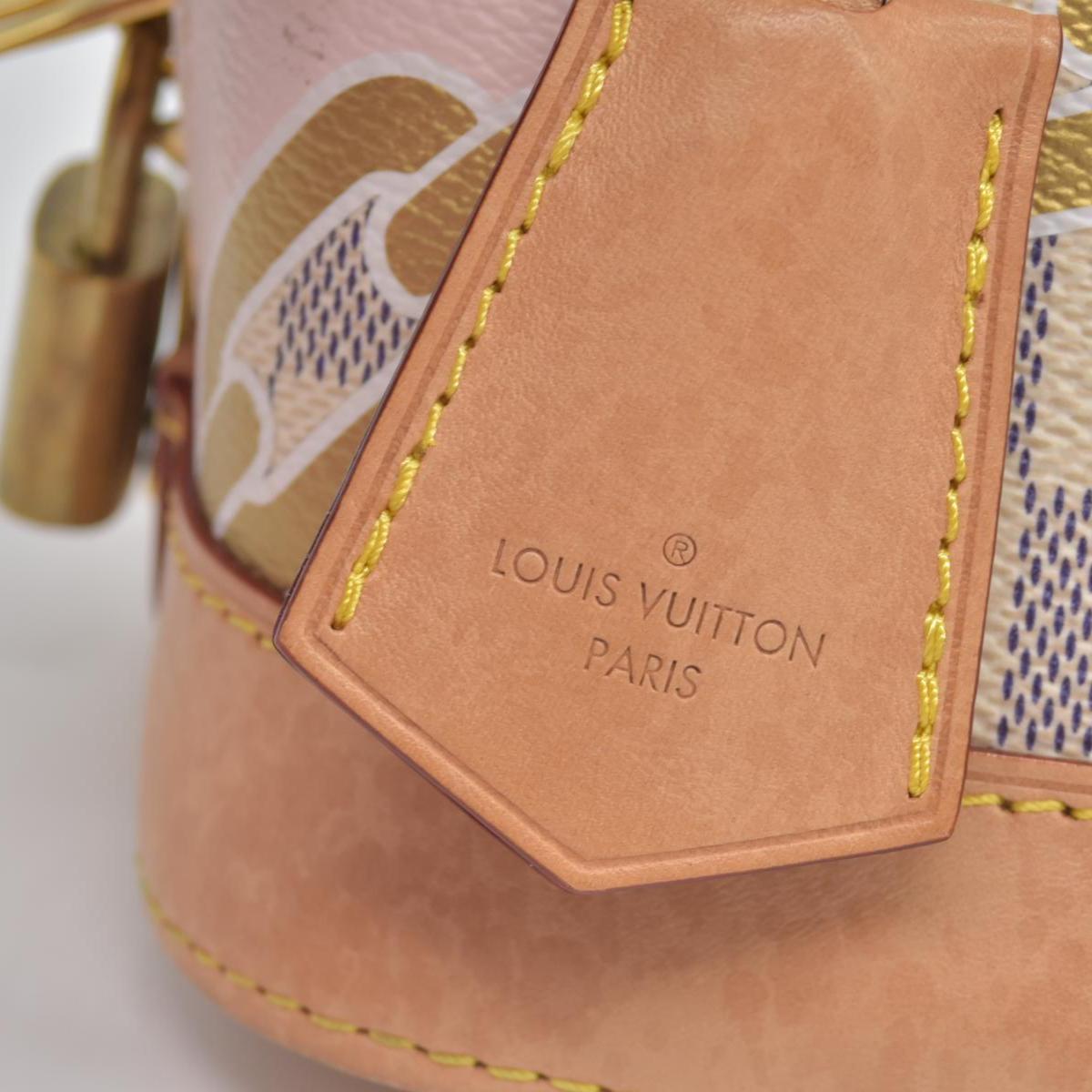 $1940 Louis Vuitton Damier Azur Nautical Alma BB