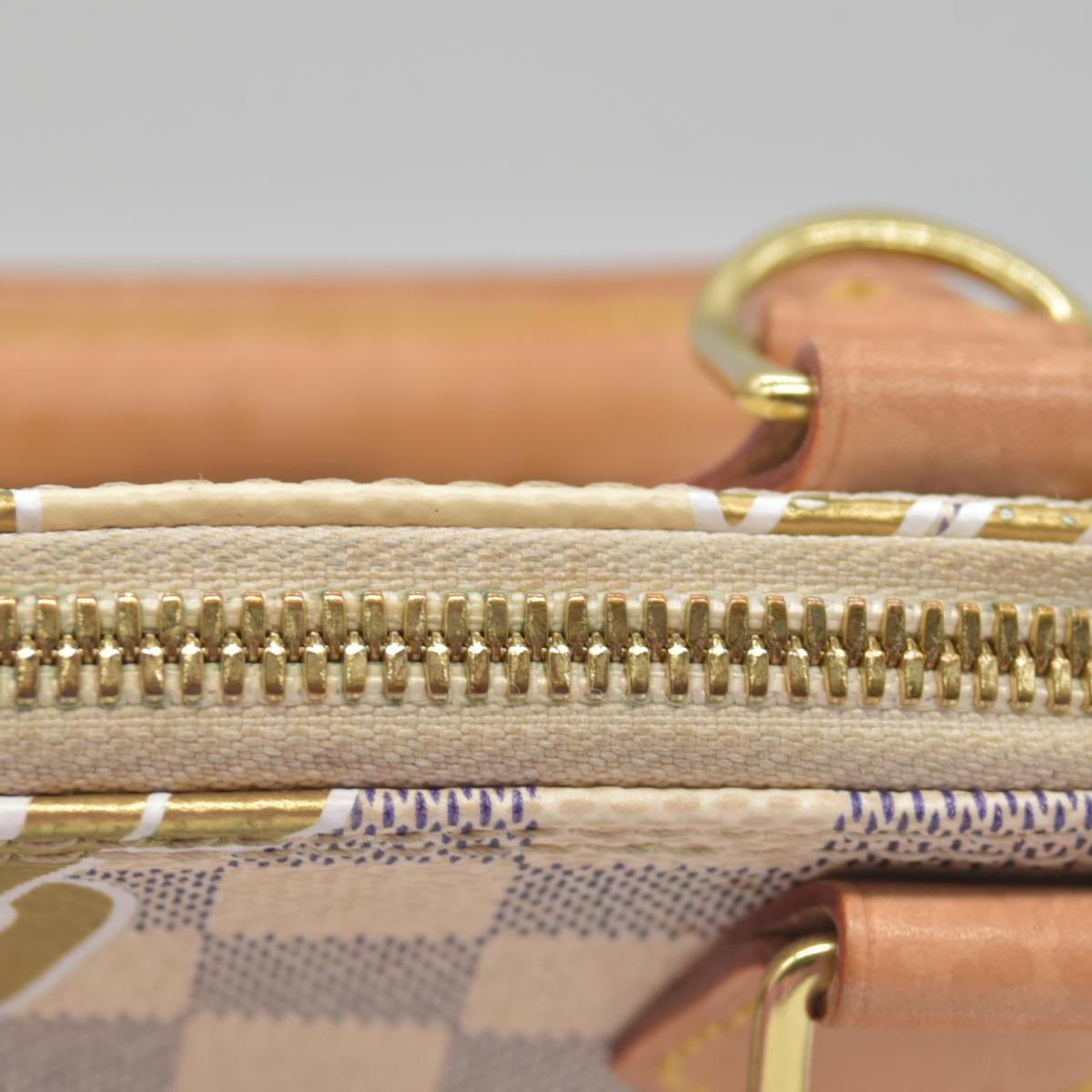 $1940 Louis Vuitton Damier Azur Nautical Alma BB
