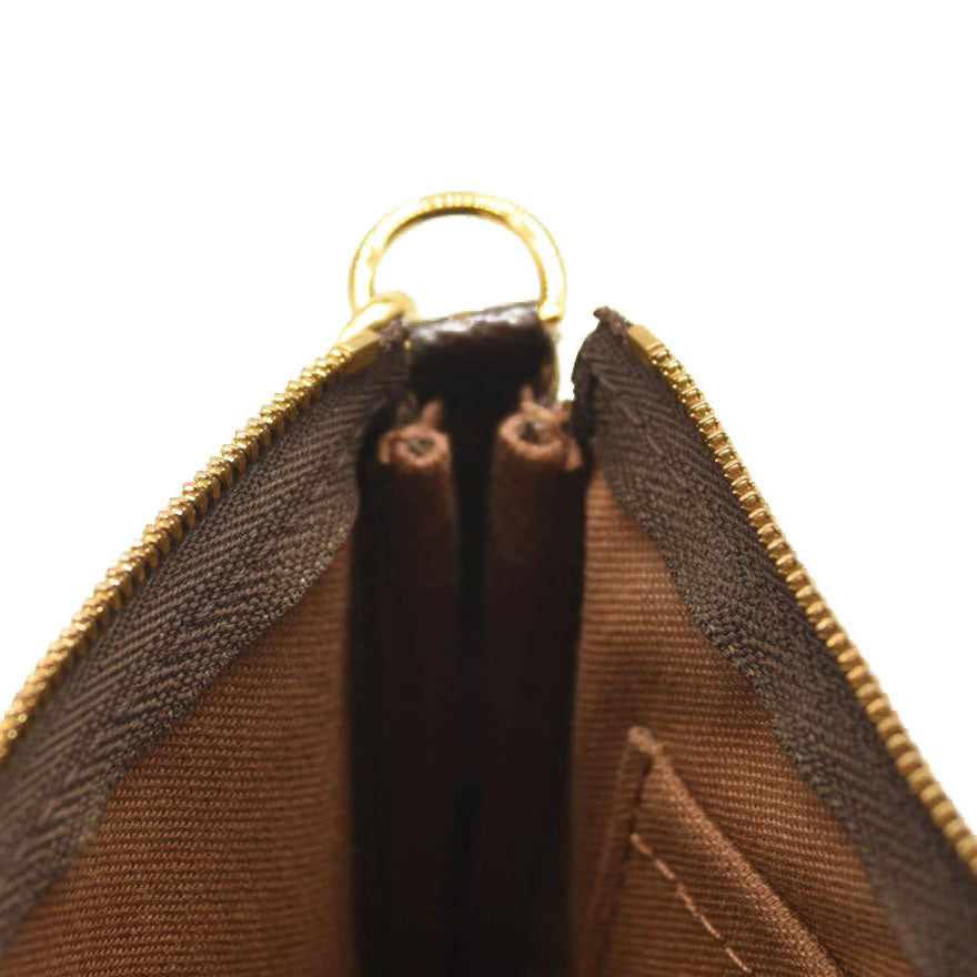 USED LOUIS VUITTON MONOGRAM MULTI POCHETTE ACCESSORIES ROSE CLAIR MB3260