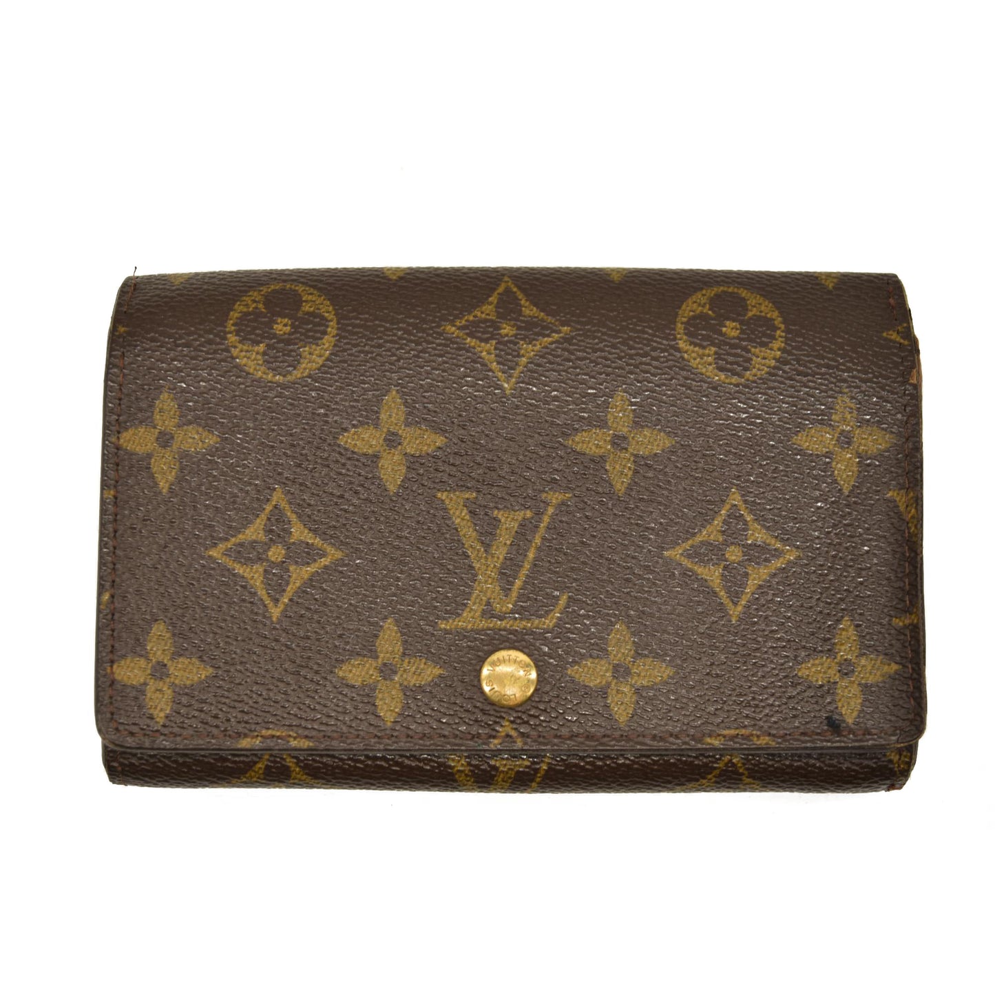 Louis Vuitton  Monogram Porte-Monnaie Billets Tresor Wallet SD1001