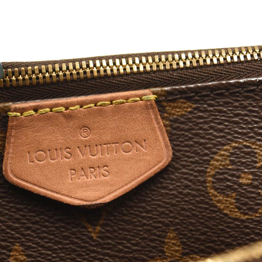 USED LOUIS VUITTON MONOGRAM MULTI POCHETTE ACCESSORIES ROSE CLAIR MB3260