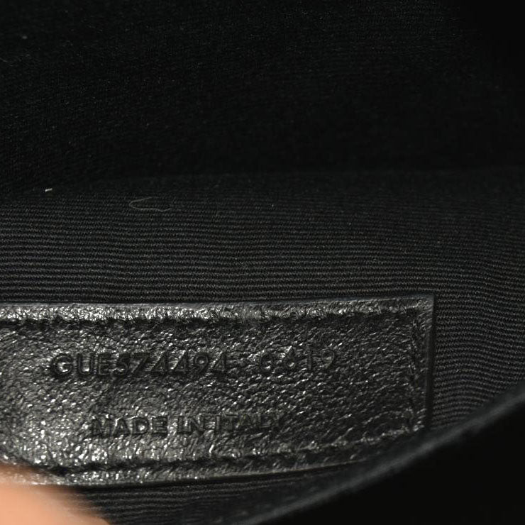 Saint Laurent  Calfskin Matelasse Monogram Lou Camera Bag Crema Soft