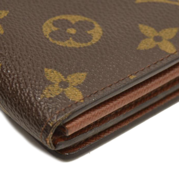 Louis Vuitton  Monogram Porte-Monnaie Billets Tresor Wallet SD1001