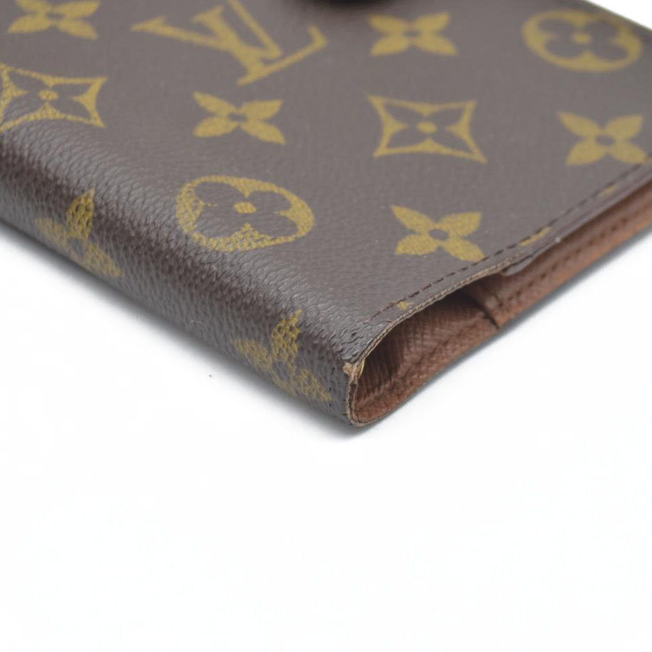 $505 LOUIS VUITTON Monogram Agenda PM Day Planner Notebook Cover CA0928