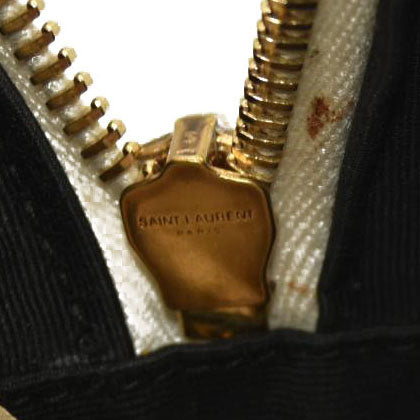 Saint Laurent  Calfskin Matelasse Monogram Lou Camera Bag Crema Soft