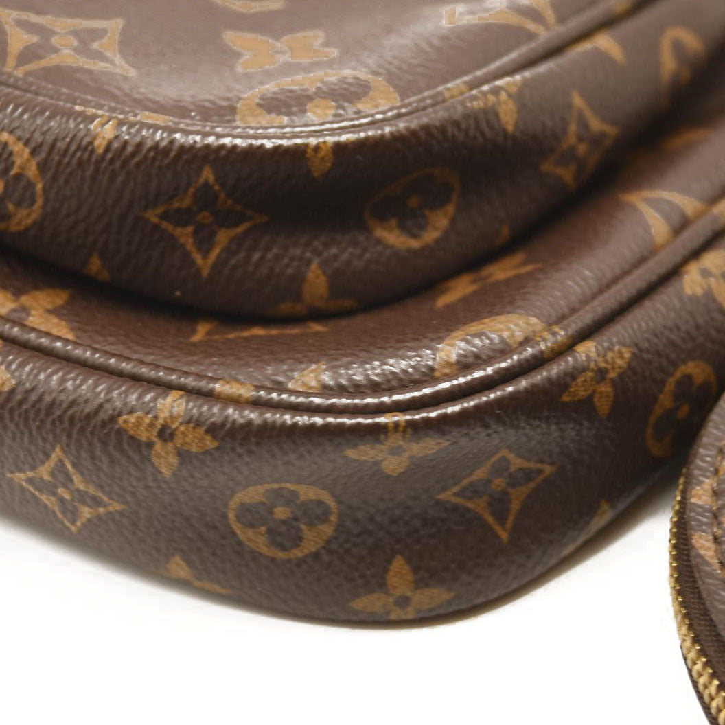 USED LOUIS VUITTON MONOGRAM MULTI POCHETTE ACCESSORIES ROSE CLAIR MB3260