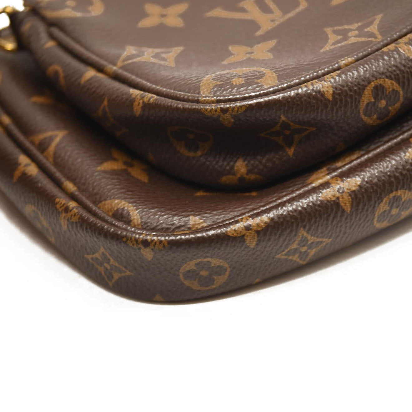 USED LOUIS VUITTON MONOGRAM MULTI POCHETTE ACCESSORIES ROSE CLAIR MB3260