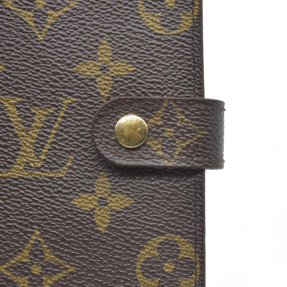 $505 LOUIS VUITTON Monogram Agenda PM Day Planner Notebook Cover CA0928