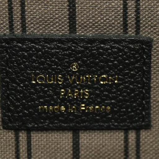 LOUIS VUITTON  Empreinte Pochette Metis Black DU3178