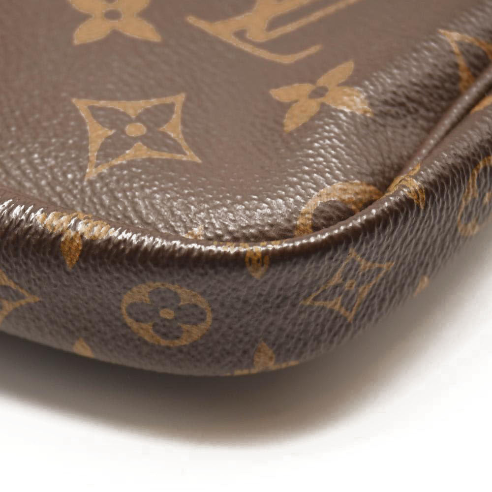 USED LOUIS VUITTON MONOGRAM MULTI POCHETTE ACCESSORIES ROSE CLAIR MB3260