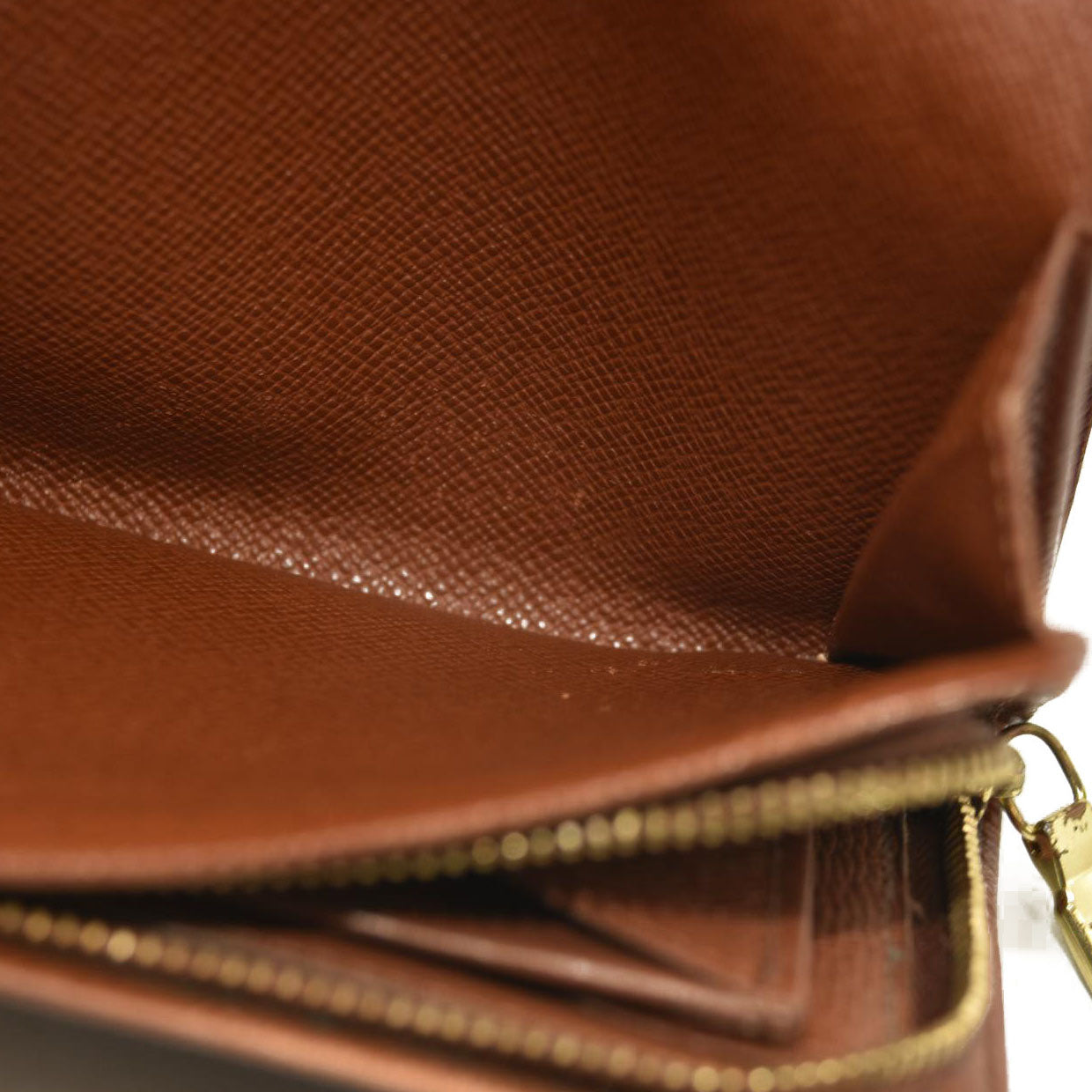 Louis Vuitton  Monogram Porte-Monnaie Billets Tresor Wallet SD1001