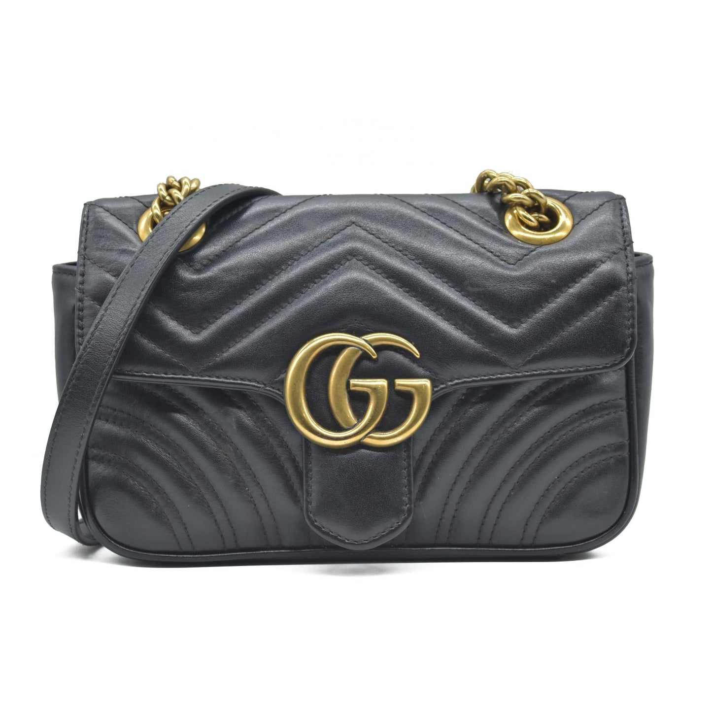 $2600 Gucci  Double G Marmont Mini