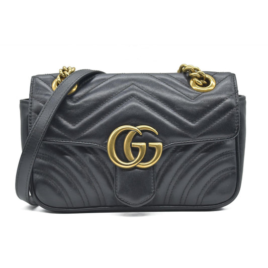 $2600 Gucci  Double G Marmont Mini