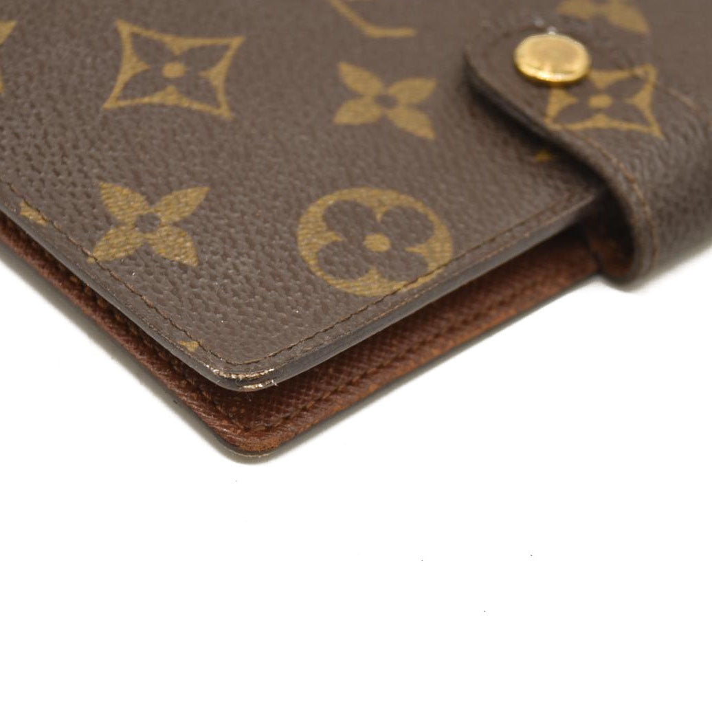 Louis Vuitton  Monogram Small Ring Agenda Cover CA1011