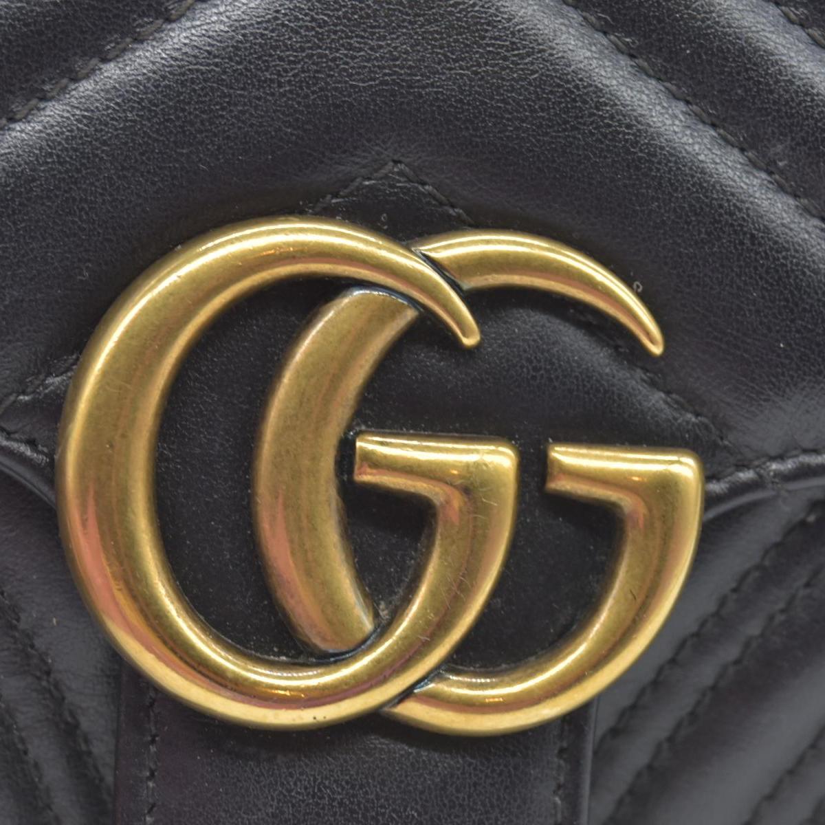 $2600 Gucci  Double G Marmont Mini