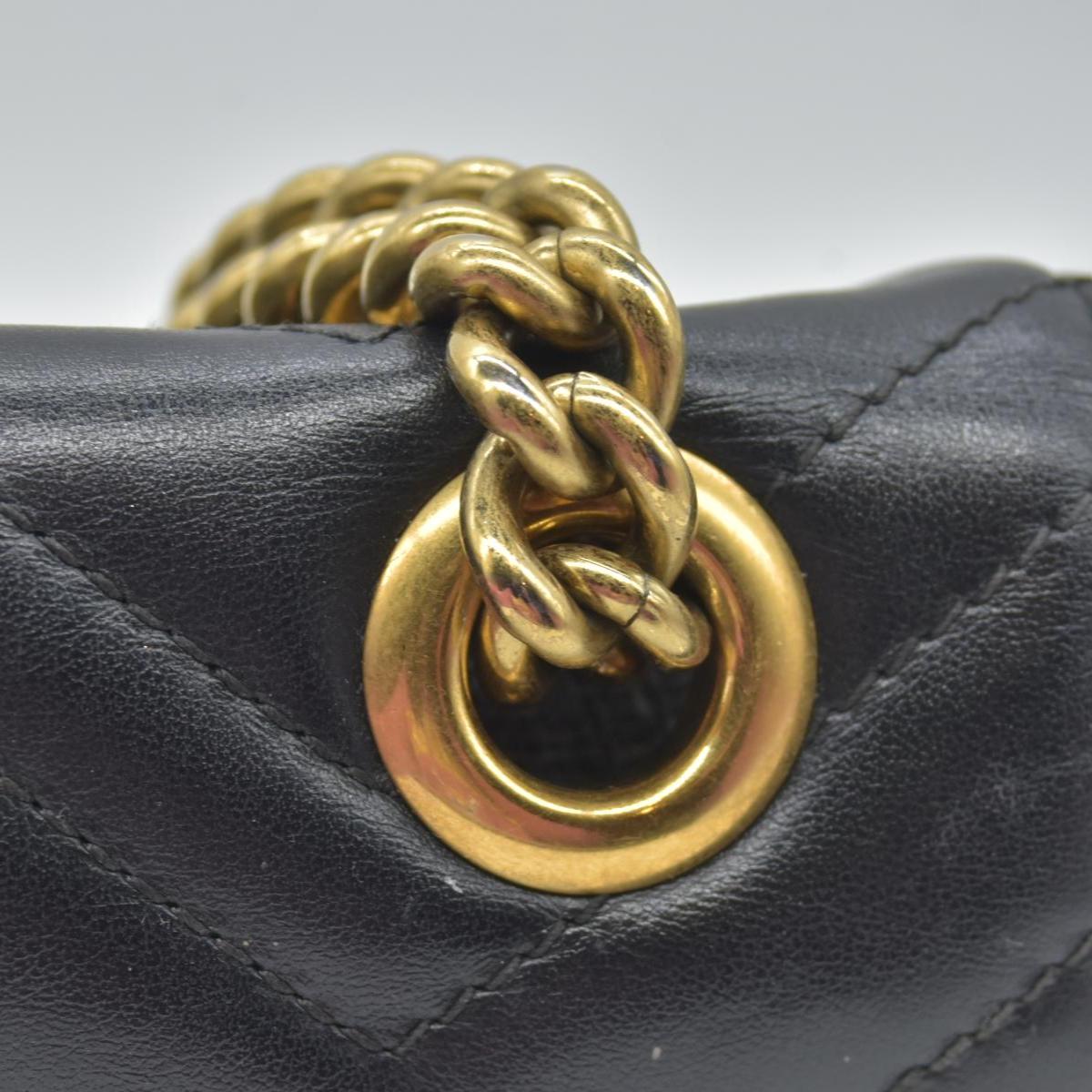 $2600 Gucci  Double G Marmont Mini