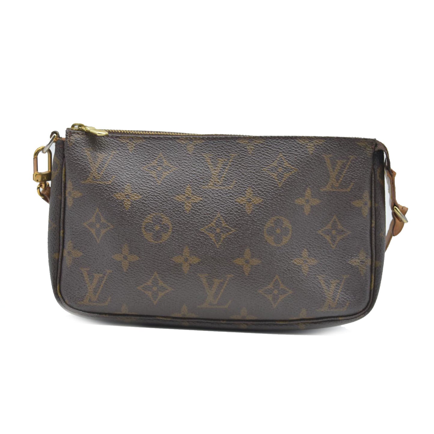 AUCTION $1290 Louis Vuitton Monogram Pochette Accessories CA0030