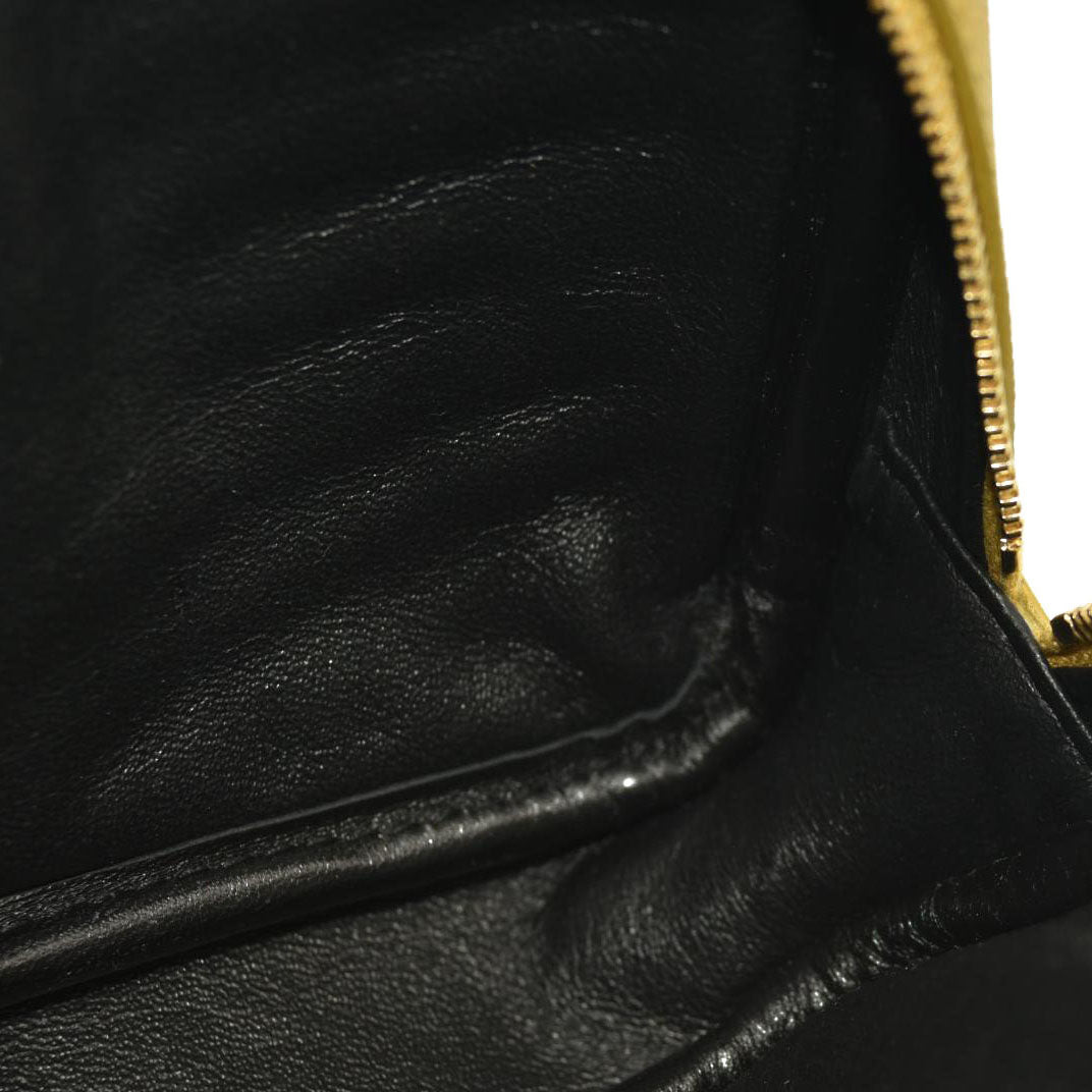 Saint Laurent  Grain De Poudre Matelasse Monogram Mini Lou Camera Bag Sunflower