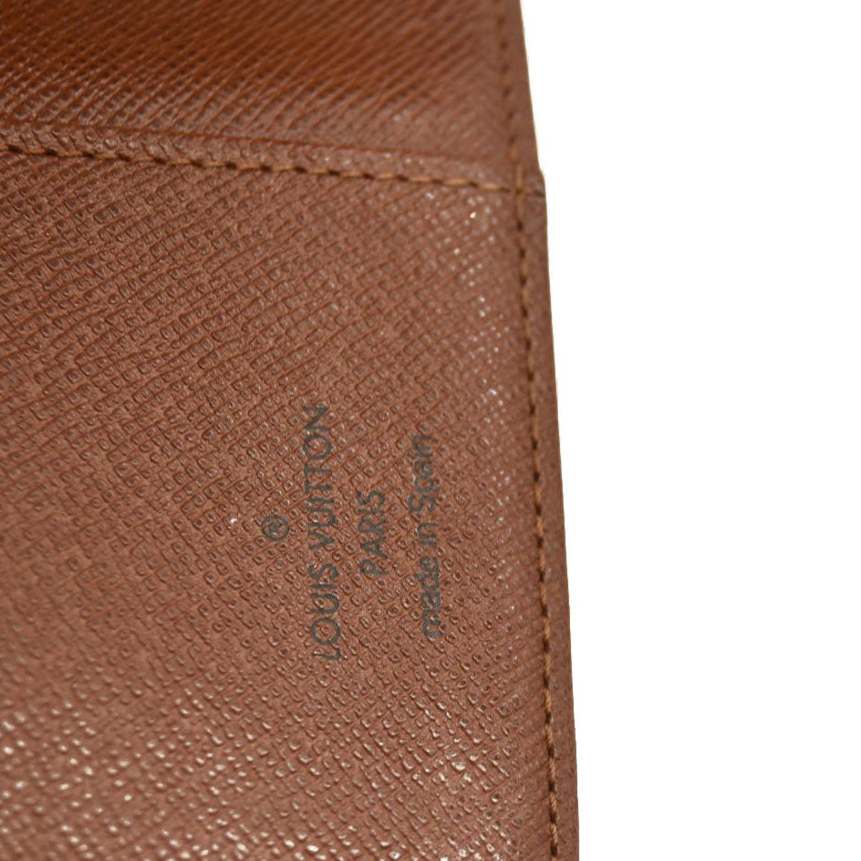 Louis Vuitton  Monogram Small Ring Agenda Cover CA1011