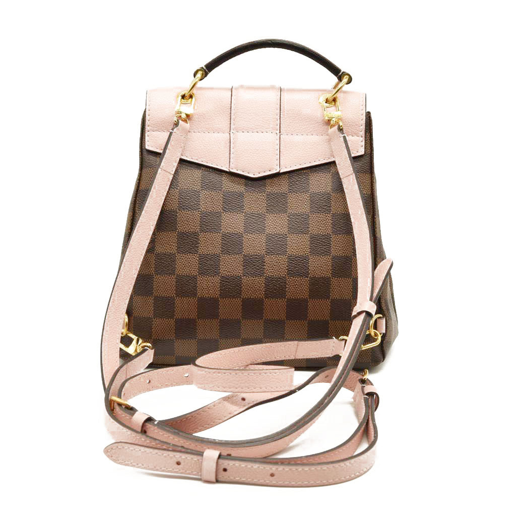 Louis Vuitton  Damier Ebene Clapton Backpack Magnolia