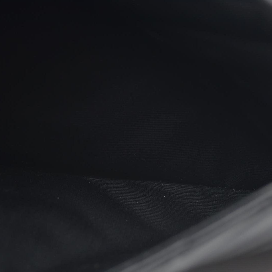 SAINT LAURENT Calfskin Matelasse Monogram Lou Camera Bag Black