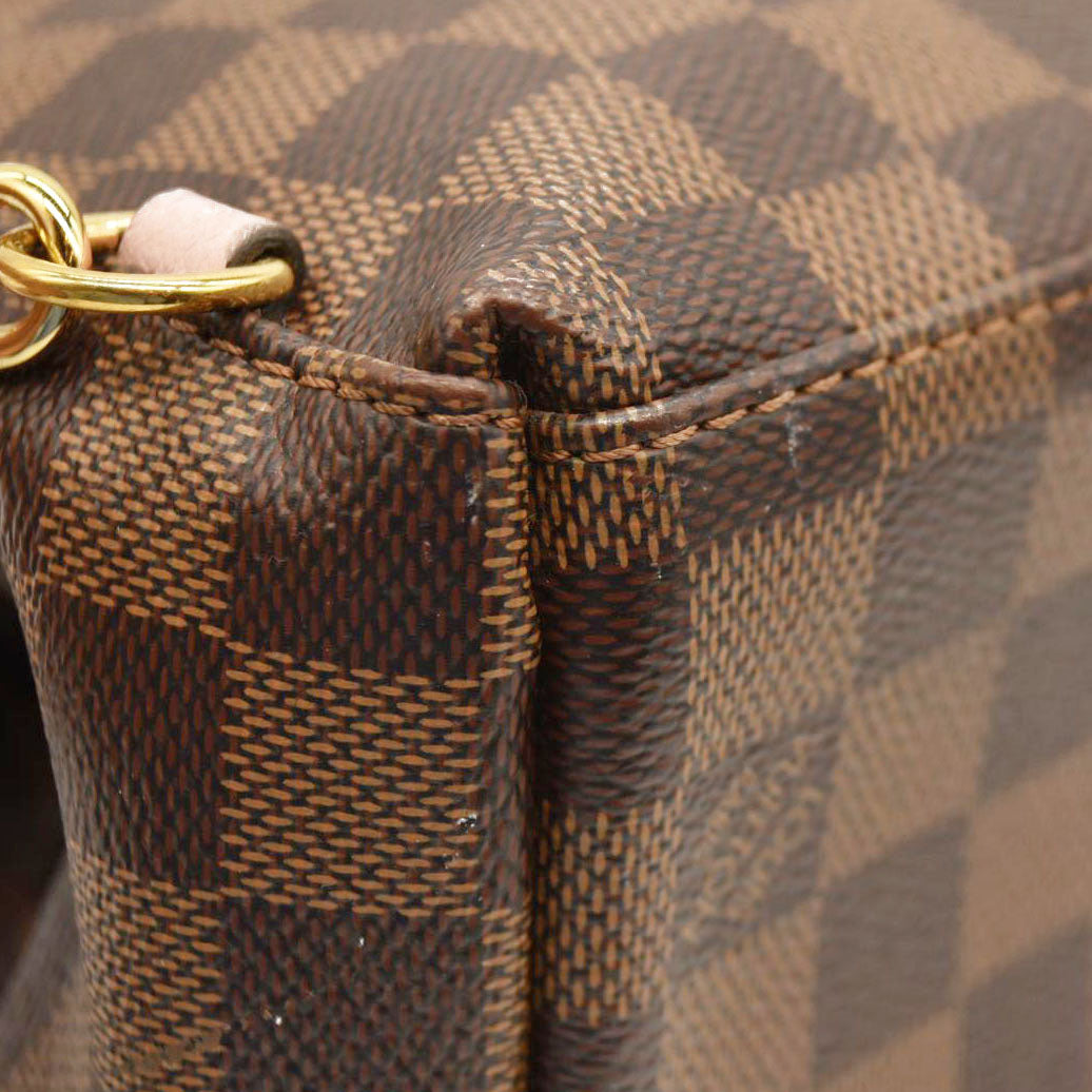 Louis Vuitton  Damier Ebene Clapton Backpack Magnolia