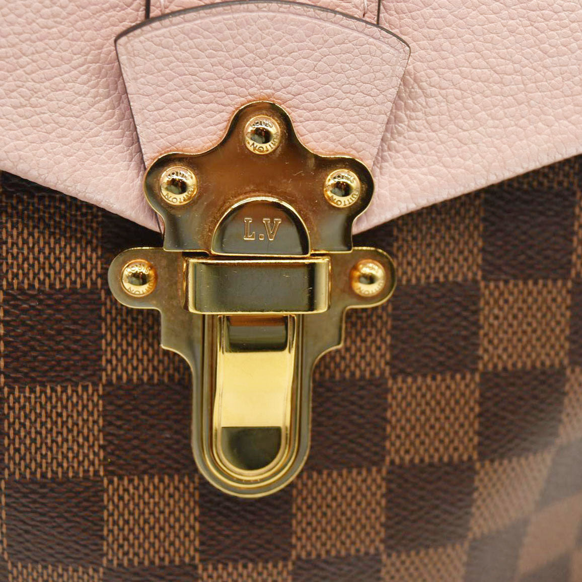 Louis Vuitton  Damier Ebene Clapton Backpack Magnolia
