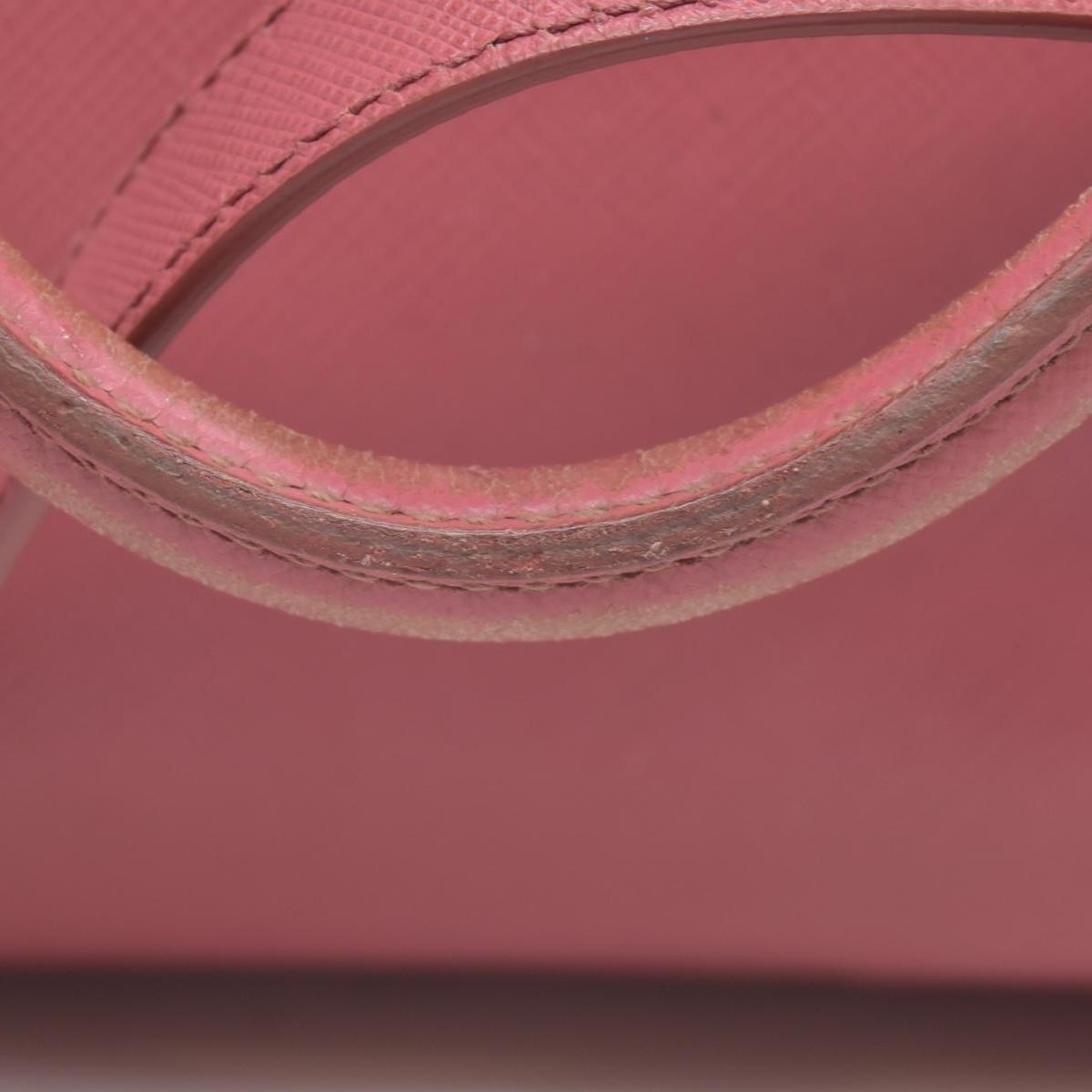$4500 Prada Saffiano Lux Large Galleria Double Zip Tote Pink