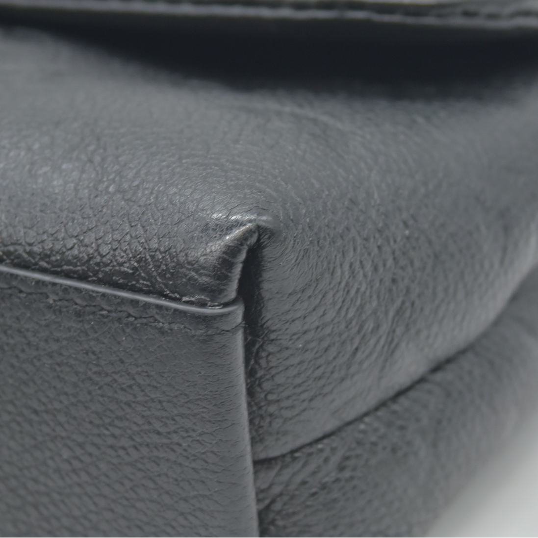 $2230 Louis Vuitton Empreinte Monogram Nano Madeleine Black