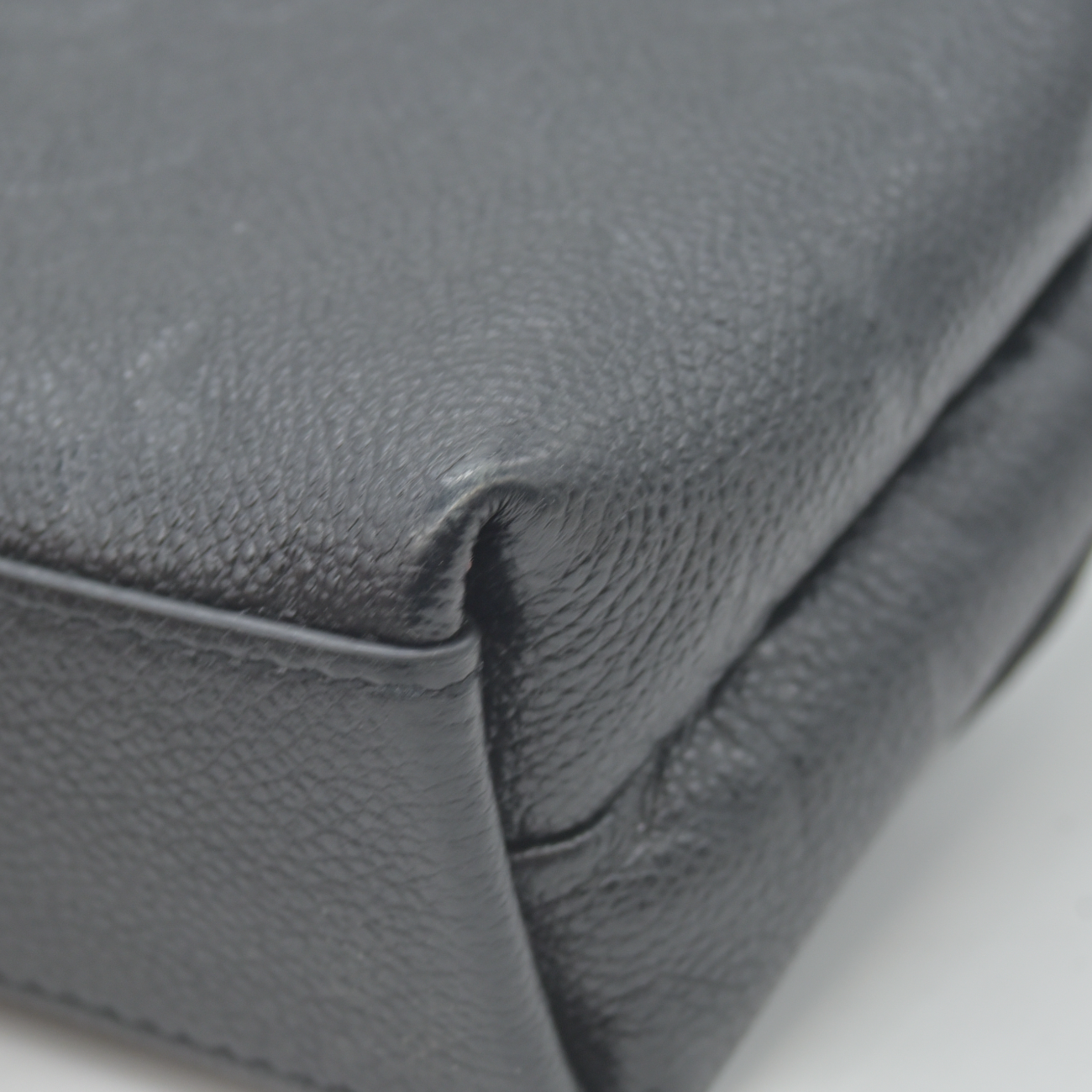 $2230 Louis Vuitton Empreinte Monogram Nano Madeleine Black