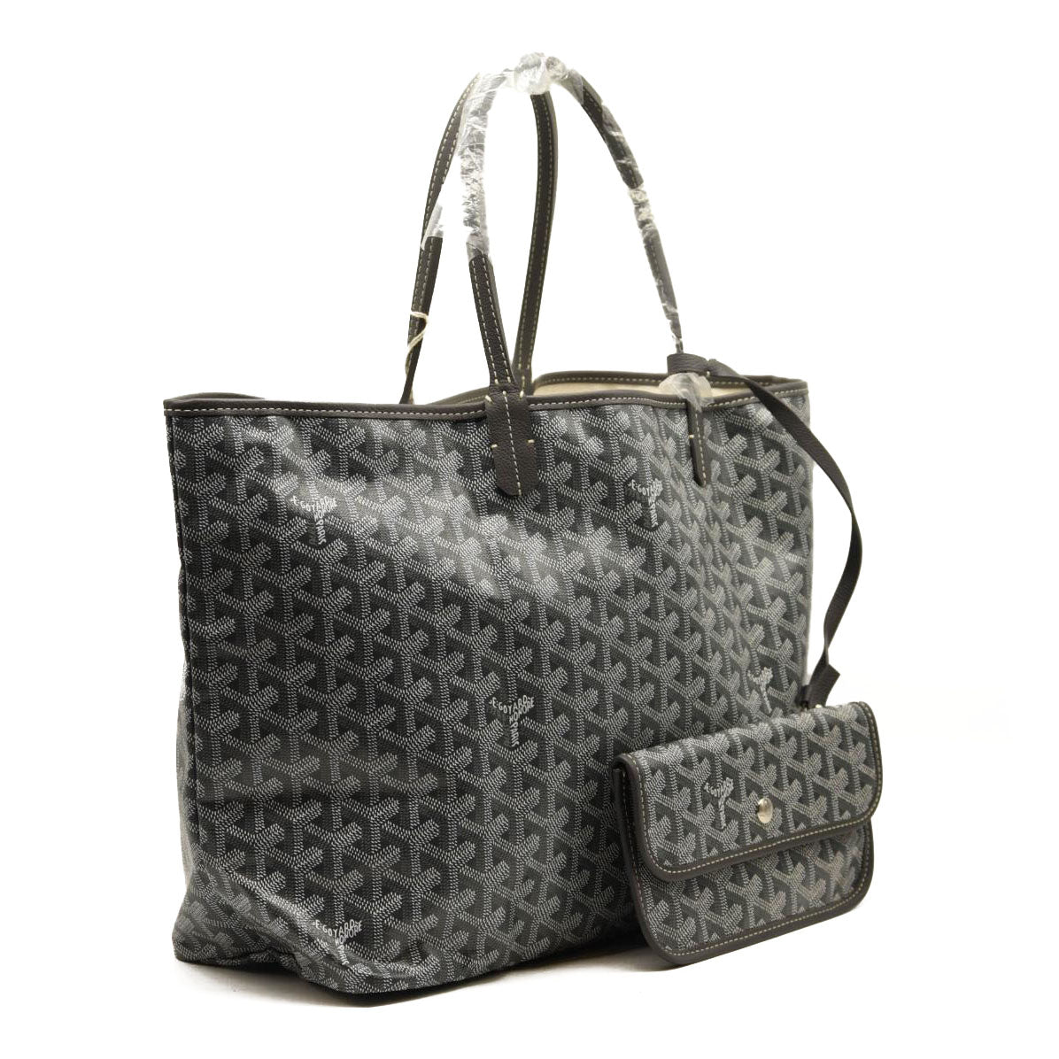 NEW GOYARD Goyardine Saint Louis PM Grey