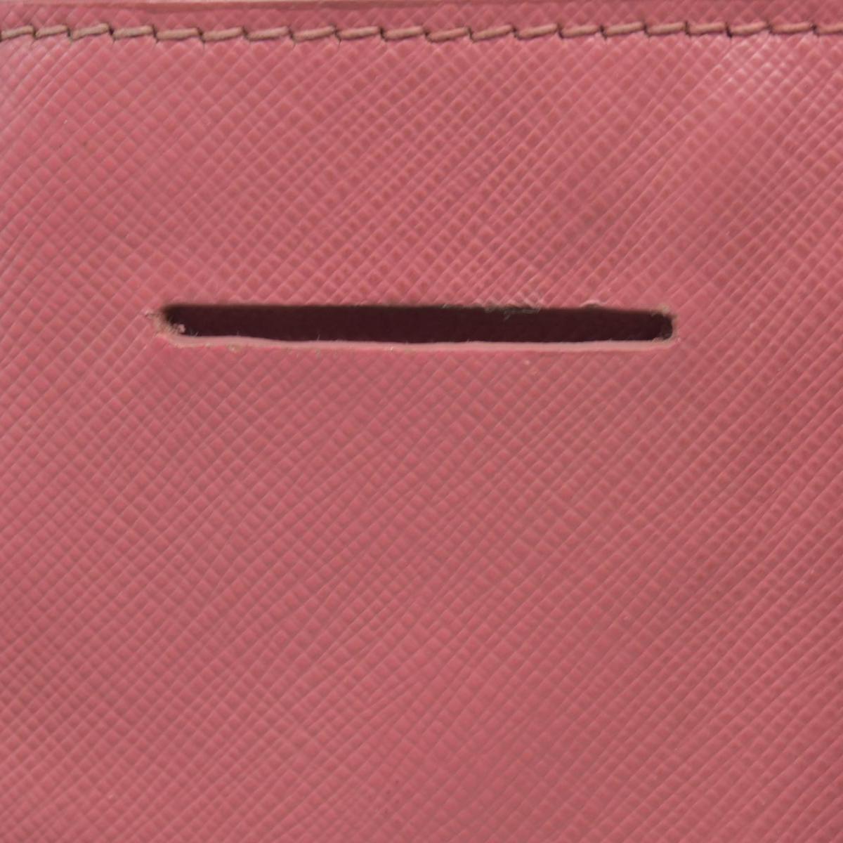 $4500 Prada Saffiano Lux Large Galleria Double Zip Tote Pink