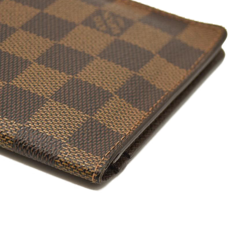 Louis Vuitton  Damier Ebene Porte-Cartes Credit Yen Checkbook Wallet CA0025
