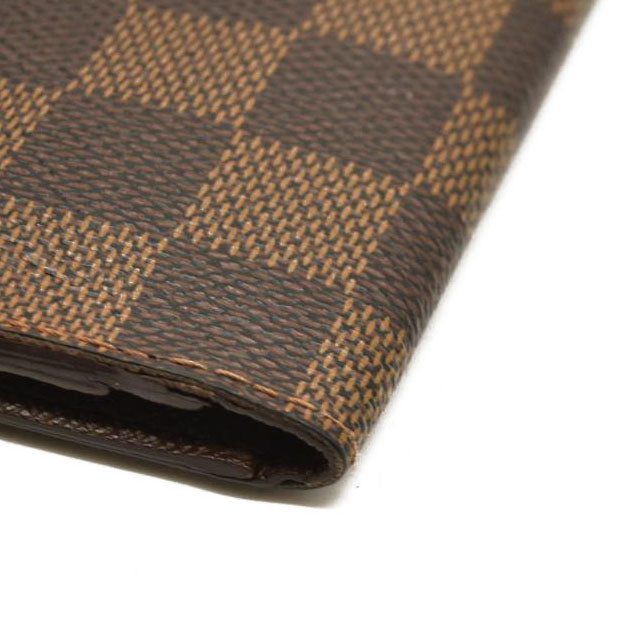 Louis Vuitton  Damier Ebene Porte-Cartes Credit Yen Checkbook Wallet CA0025
