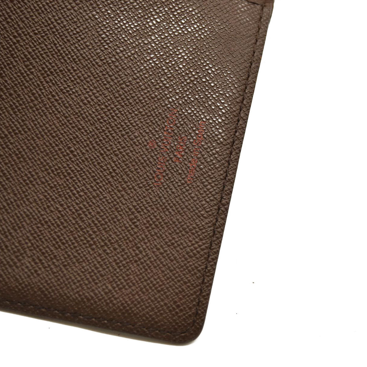 Louis Vuitton  Damier Ebene Porte-Cartes Credit Yen Checkbook Wallet CA0025