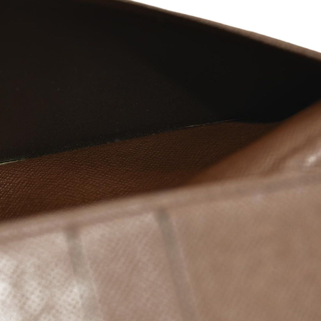 Louis Vuitton  Damier Ebene Porte-Cartes Credit Yen Checkbook Wallet CA0025