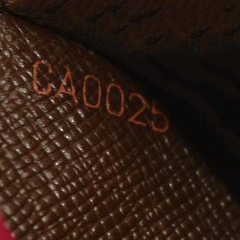 Louis Vuitton  Damier Ebene Porte-Cartes Credit Yen Checkbook Wallet CA0025