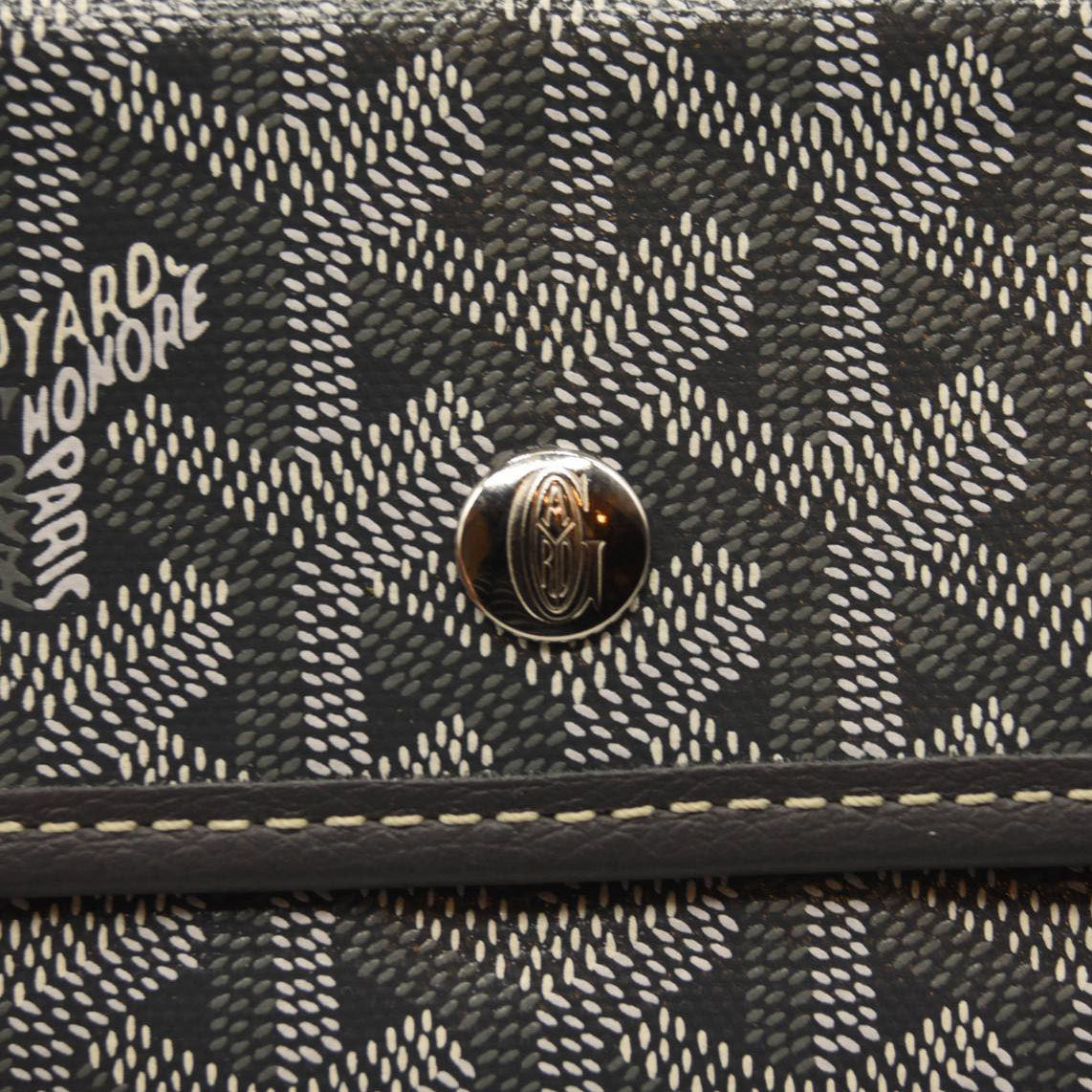 NEW GOYARD Goyardine Saint Louis PM Grey